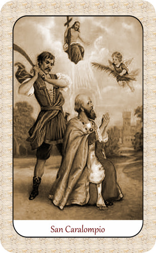 Santino holy card san - santino,