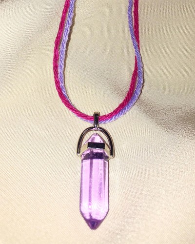 Collana donna lana - , colorata