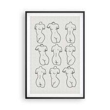 Poster 61x91cm Corpo Donna