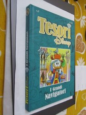 VOLUME CARTONATO TESORI DISNEY N. 3  I GRANDI NAVIGATORI - OTTIMO/EDICOLA