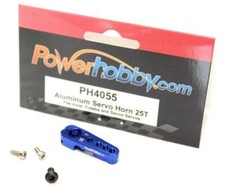 Servo tromba 25T alluminio blu