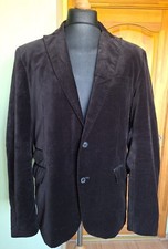 Men's ZARA Brown Velour/Velvet