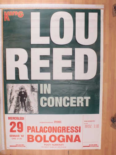 Poster concerto lou reed - concerto,