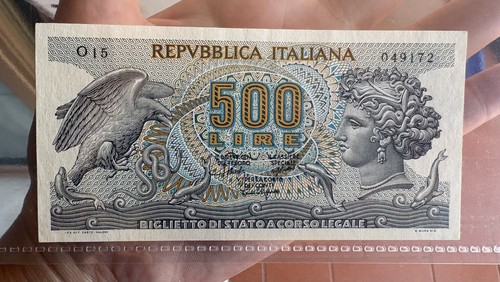 500 lire 1967 aretusa - lire,