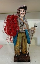 Pescatore  In cartapesta
