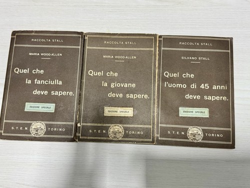 1919 raccolta stall - 3, libri