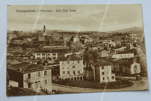 Ab864 cartolina acquapendente - cartolina,