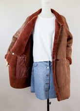 Montone Shearling Giacca scamosciata - Vera Pelle - vintage anni 70