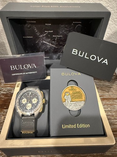 New bulova lunar pilot - new!,