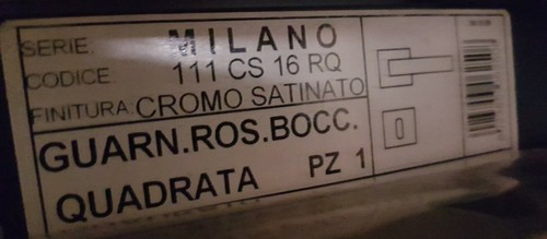 Maniglia porta interna sicma - maniglia, x