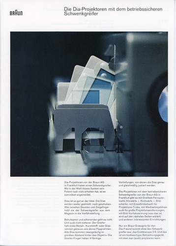 Braun brochure proiettori - braun,