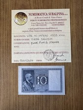 REGNO D’ITALIA BANCONOTA