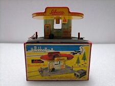 Servizio Stazione Benzina SHELL, Vintage Schuco Varianto 3055 - Germania Ovest 1950