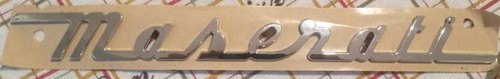 Maserati 340mm 34cm - logo, sigla