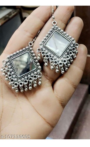 Set orecchini ossidati - , argento