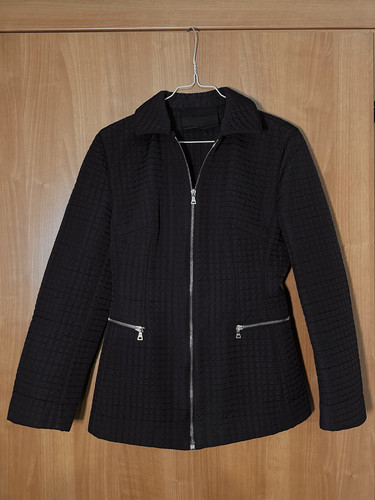 Prada jacket nera quilted