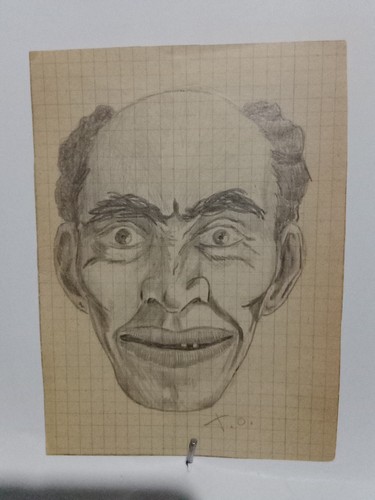 Vecchio disegno uomo - disegno,