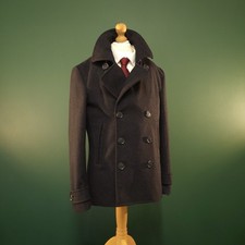 Superdry Wool Pea Coat Uomo