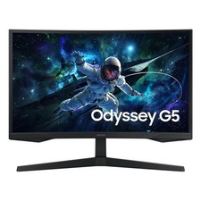 Samsung Monitor 27" ( LED 2560x1440 QHD 2K 165Hz ) ODYSSEY G5 Curvo Black
