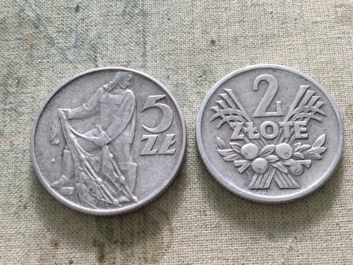 Monete polonia 5 zlotych - ,