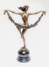 Bronzo Scultura Figura Erotico