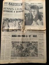 L'Equipe Journal 25/01/1972; Françoise Sapporo/ Rennes-Laval/ Dauca/ Merckx-Ocan
