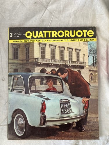Quattroruote marzo 1962 - -,