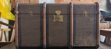 Grande baule vintage in legno