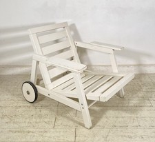 POLTRONA Carlo Hauner Fratelli Reguitti ANNI 60 DESIGN LEGNO SEDIA ARMCHAIR