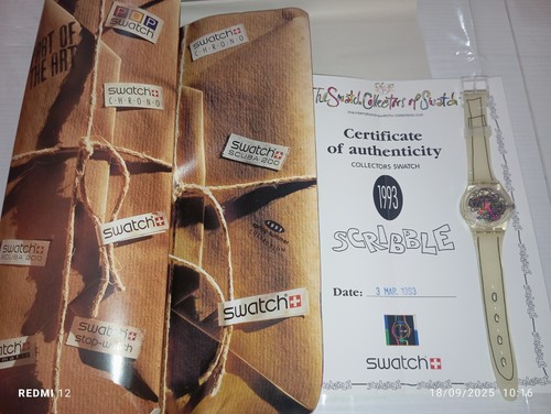 Swatch gent collector 1993 - swatch,