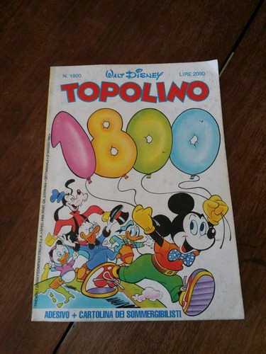 Topolino 1800 disney 170925 - 1800,