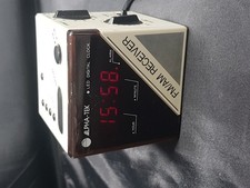 Alpha-tek FM/AM Radio Allarme Clock Mod. RS2506 Funzionante