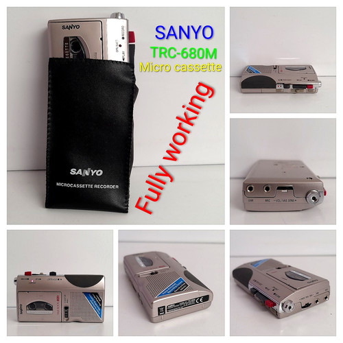 Sanyo trc 680m - trc-680m, microcassette