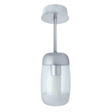 Lampadario lampada x soffitto 1 faretto 11 W luce metallo e vetro Paulmann 97431