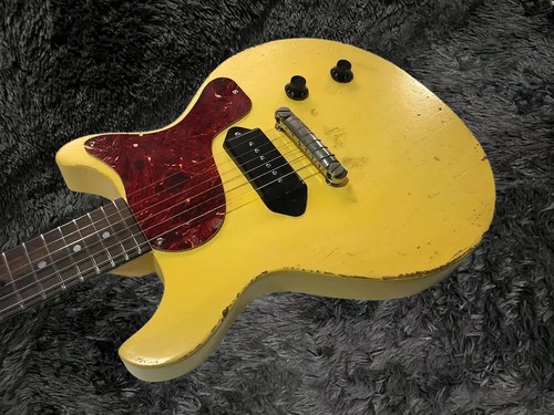 Yellow cream relic chitarra - cream,