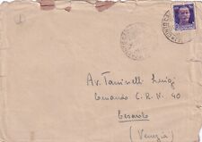 14201-RSI, SOPRASTAMPA ROSSA SU 50 cent. IMPERIALE, Cinto Caomaggiore x Cesarolo