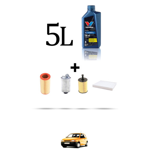 Hoffcar kit tagliando filtri - kit,