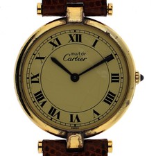 CARTIER 590003 round WATCH