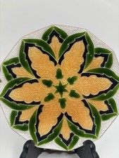 Piatto smaltato cloisonné