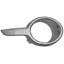 Cornice fendinebbia anteriore destro per peugeot 208 2012 in poi cromata