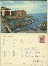 NAPOLI -BORGO MARINARO 1961 CARTOLINA