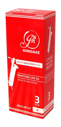 Gonzalez sax baritono canna - rc,