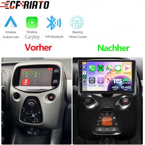 Autoradio carplay gps - autoradio, 4+64