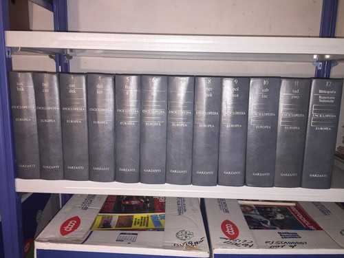 Enciclopedia europea garzanti - enciclopedia,