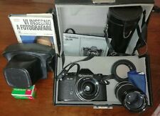 ROLLEIFLEX SL35 + DISTAGON 2,8/35 + TELE-TESSAR 4/135. Anni '70, 