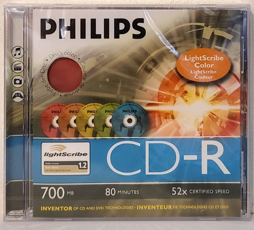 Philips lightscribe orange 2 - lightscribe,