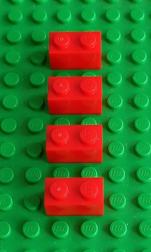 Lego part 3004 mattoni 1x2 - 3004,