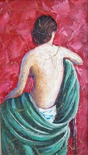 Quadro dipinto olio - quadro, su