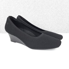 Scarpe con zeppa Vivaia nere