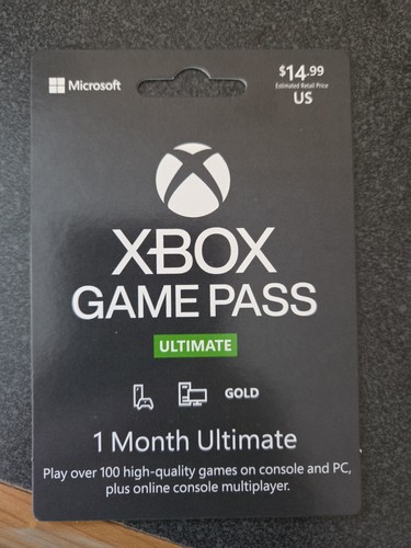 Xbox game pass - pass, live